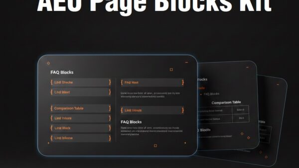 AEO Page Blocks Kit